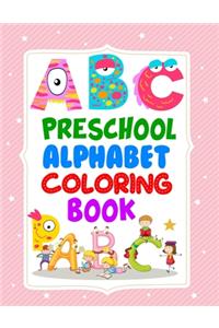 Preschool Alphabet Coloring Book