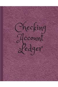 Checking Account Ledger Record Keeping Books for Small Business