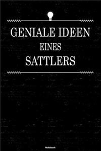 Geniale Ideen eines Sattlers Notizbuch