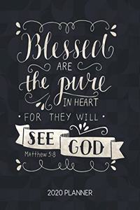 Blessed Are The Pure In Heart For They Will See God Matthew 5