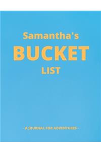 Samantha's Bucket List
