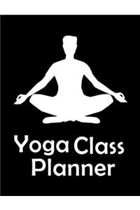 Yoga Teacher class Planner