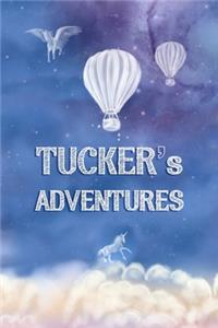 Tucker's Adventures: Softcover Personalized Keepsake Journal, Custom Diary, Writing Notebook with Lined Pages