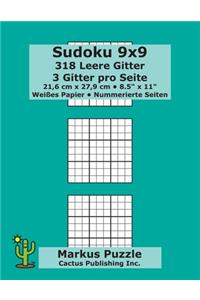 Sudoku 9x9 - 318 leere Gitter