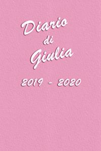 Agenda Scuola 2019 - 2020 - Giulia