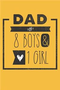 DAD of 8 BOYS & 1 GIRL