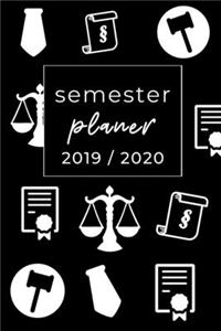 Semester Planer 2019 / 2020