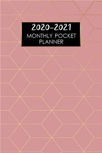 2020-2021 Monthly Pocker Planner