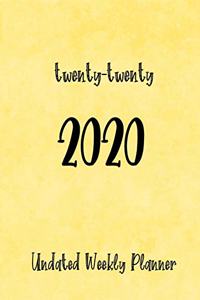 twenty-twenty 2020