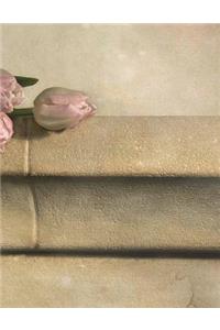 Tulips Notebook Large Size 8.5 x 11 Ruled 150 Pages Softcover
