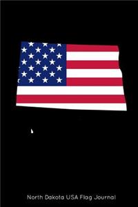 North Dakota USA Flag Journal