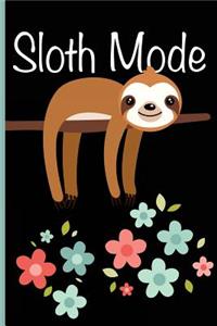 Sloth Journal - Sloth Mode