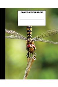 Dragonfly Composition Book