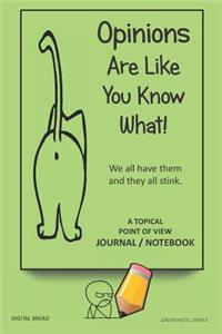 A Topical Point of View Journal Notebook