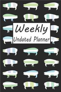 Weekly Undated Planner