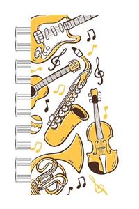 Blank Music Sheets Notebook