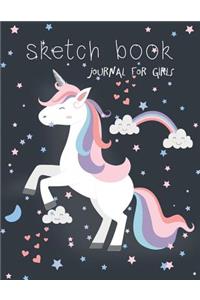 Sketch Book Journal for Girls