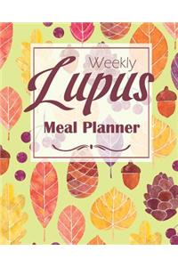 Lupus Weekly Meal Planner