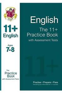 11+ English Practice Book with Assessment Tests Ages 7-8 (for GL & Other Test Providers)