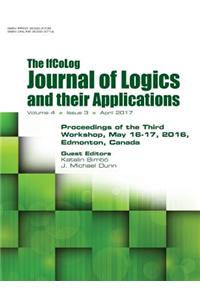 Ifcolog Journal of Logics and their Applications. Proceedings of the Third Workshop. Volume 4, number 3