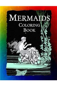 Mermaids Coloring Book