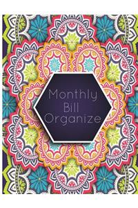 Monthly Bill Organizer