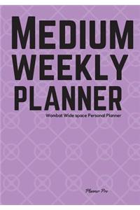 Wombat Medium Weekly Planner