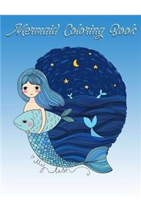 Mermaid Coloring Book