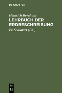 Lehrbuch Der Erdbeschreibung