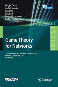 Game Theory for Networks