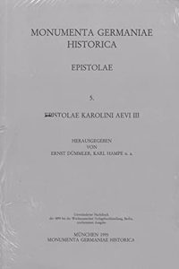 Epistolae Karolini Aevi (III)