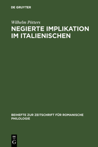 Negierte Implikation Im Italienischen