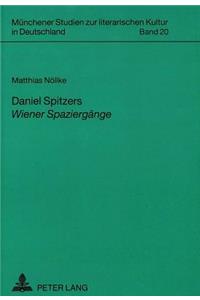 Daniel Spitzers Wiener Spaziergaenge