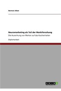 Neuromarketing als Teil der Marktforschung