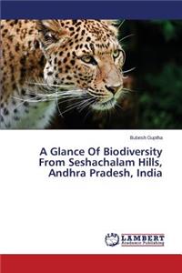 Glance Of Biodiversity From Seshachalam Hills, Andhra Pradesh, India