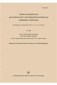 Beitrag Zur Kennzeichnung Der Texturen Von Schamottesteinen