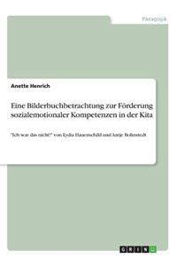 Eine Bilderbuchbetrachtung zur Förderung sozialemotionaler Kompetenzen in der Kita