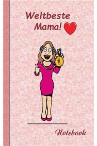 Weltbeste Mama - Notizbuch