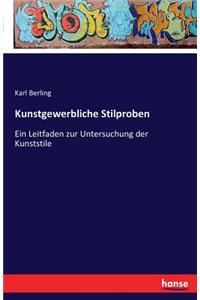 Kunstgewerbliche Stilproben