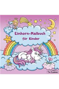 Einhorn-Malbuch für Kinder