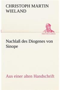 Nachlass Des Diogenes Von Sinope