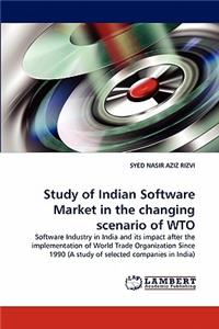 Study of Indian Software Market in the changing scenario of WTO