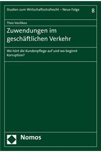 Zuwendungen Im Geschaftlichen Verkehr