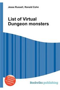 List of Virtual Dungeon Monsters