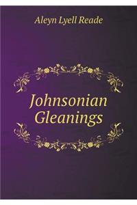 Johnsonian Gleanings