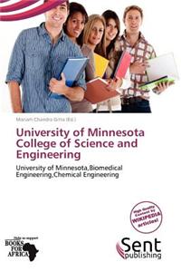 University of Minnesota College of Science and Engineering