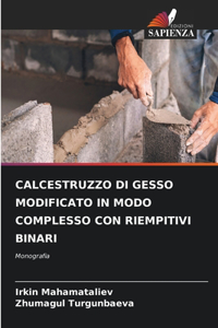 Calcestruzzo Di Gesso Modificato in Modo Complesso Con Riempitivi Binari