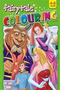 Fairy Tale Colouring : 4-6 Years (Green & Pink)