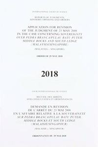 Reports of Judgments, Advisory Opinions and Orders