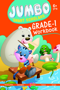 Jumbo Smart Scholars-  Grade 1 Workbook Activity Book